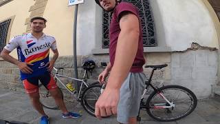 Cure On Tour MTB around Florence GoPro [upl. by Ettegroeg]