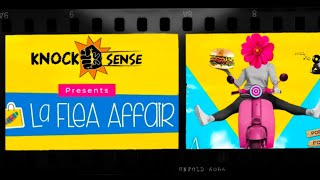 Knocksense La Flea Affairs 23 Events in Lucknow fun food music dancelucknow livemusicgirls [upl. by Aidam]