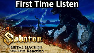 Sabaton Metal Machine Reaction  First Time listen [upl. by Silyhp]