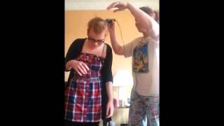 Shaving my head during chemotherapy for Hodgkin lymphoma [upl. by Niledam660]