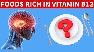 Boost Energy Naturally Foods Rich in Vitamin B12 [upl. by Fishman]