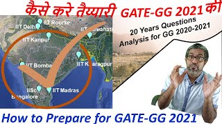 GATEGG 2021 20 Years Question AnalysisHow to Prepare for Gate GeologyGeophysics 20202021 [upl. by Suoirtemed]