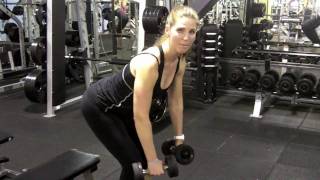 Proper Form For A Bent Over Row [upl. by Larissa]