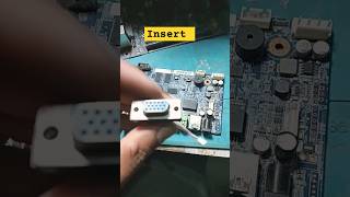 How to Insert External VGA Port in Mother Bord  VGA Output Display Port Not Workingmacnitesh2024 [upl. by Jamie127]