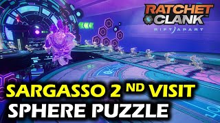 Sargasso Anomaly Puzzle Guide Kit Possibilities  Sphere Puzzle  Ratchet and Clank Rift Apart [upl. by Merth]