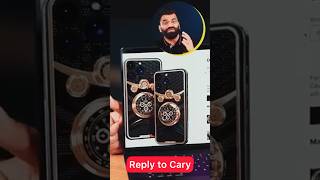 Technical Guruji reply to CarryMinati ￼Daytona CAVIAR iPhone 15 Pro Max Shorts viral [upl. by Yanrahc]