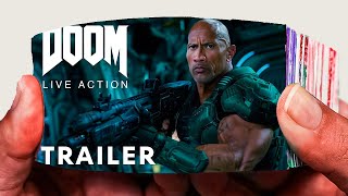 Doom Live Action Movie 2025  Teaser Trailer  Dwayne Johnson  Flipbook [upl. by Gerdi588]