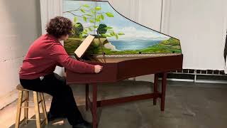 D’anglebert Unmeasured Prelude on Zuckerman Flemish Harpsichord [upl. by Haslam]