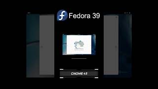 Fedora 39 with GNOME 45 fedora [upl. by Forsta356]