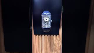 JaegerLeCoultre Reverso Gyrotourbillon 4 tourbillon rotation  Watch Affinity [upl. by Dacey]