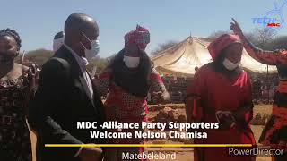 Resounding Praise Song to welcome Nelson Chamisa in Matabelaland Maphisa [upl. by Duffie840]