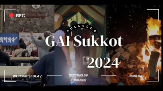 GAI Sukkot 2024 Vlog Pt1  Arrival  Setting Up  Waving of Lulav ftSimplyLeahOfficial [upl. by Parthenia293]