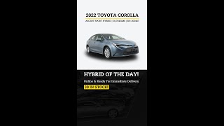 𝐇𝐘𝐁𝐑𝐈𝐃 𝐒𝐄𝐃𝐀𝐍 👌  2022 Toyota Corolla Ascent Sport Hybrid [upl. by Thierry707]