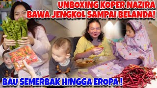 UNBOXING KOPER NAZIRA BAWA JENGKOL SAMPAI BELANDA [upl. by Anirrehs]