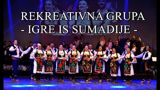 KUD quotAbrasevic Valjevoquot  Igre iz Sumadije  Rekreativna grupa [upl. by Htieh819]