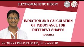 Inductor and calculation of inductance for different shapescontd [upl. by Gertrudis576]