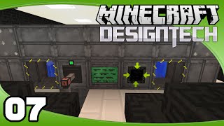 DesignTech  Ep 7 Big Reactor Power  Minecraft Custom Modpack Lets Play [upl. by Christiano835]