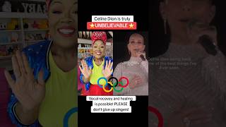 Vocal Coach REACTS to Celine Dions OLYMPIC Performance [upl. by Atile297]