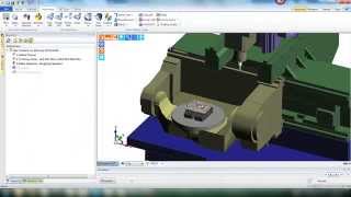 Collision Check in Edgecam on Matsuura 5axis machine [upl. by Otilopih]