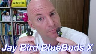 REVIEW JayBird Bluebuds X Bluetooth Headphones [upl. by Maclay531]