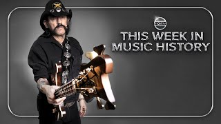 Celebrating Lemmy on His Birthday  This Week in Music History [upl. by Suivatram]