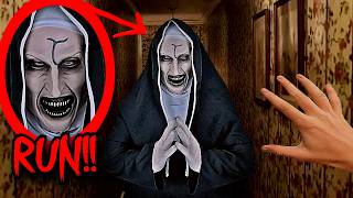 THE EVIL NUN REAL LIFE HORROR ESCAPE PARKOUR POV [upl. by Narot]