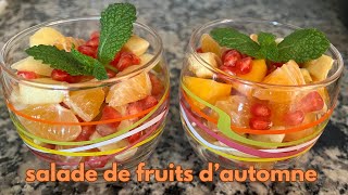 Salade dautomne  la recette secrète pour un goûter régressif et vitaminé [upl. by Settera223]