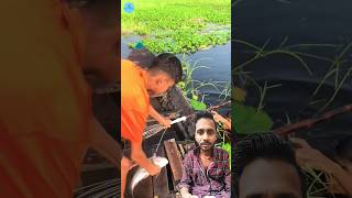 💥with koach in boat😂 strike fish fishing viralvideo fishcatching bowfishing new greenscreen [upl. by Tham]