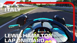 Hamiltons Onboard Lap at the 2024 Italian GP [upl. by Lever]