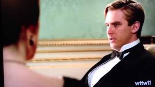 Deleted Scene Mary and Matthew discuss the letter on PBS not ITV Downton Abbey [upl. by Docila]