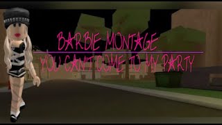 Barbie Montage  Roblox Dahood [upl. by Kalasky843]