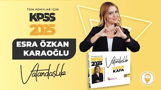 50 İnsan Hakları Hukuku 1  Esra Özkan Karaoğlu KPSS VATANDAŞLIK 2025 [upl. by Cowie26]