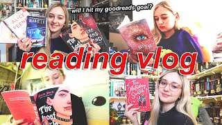 will I reach my 80 book goodreads challenge 📚 reading vlog [upl. by Schwitzer]