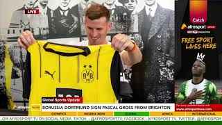 Ismaila Sarr Joins Crystal Palace amp Borussia Dortmund Sign Pascal Gross  Afrosport Now [upl. by Kauppi152]