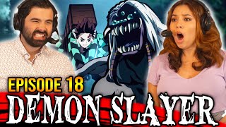 DEMON SLAYER EPISODE 18 REACTION A Forged Bond 1x18 REACTION [upl. by Itsuj]