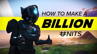 How to Make a BILLION Units in No Mans Sky [upl. by Anahsat]