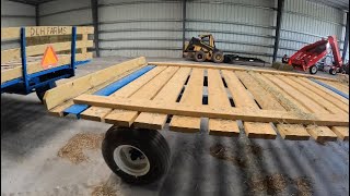 Best Way to Build a Hay Wagon [upl. by Amliw]