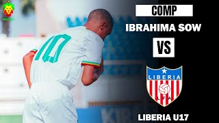 Ibrahima Sow vs Liberia U17  1 but [upl. by Wrightson250]