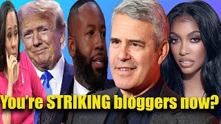 Carlos King destroys Andy Cohen LAMH Married to Medicine amp blogging  Fani Willis amp Donald Trump [upl. by Brieta612]