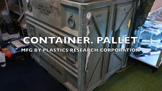 【米軍実物】CONTAINER PALLET PALCON コンテナ パレット（パルコン） [upl. by Penelope780]