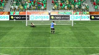 Tutorial Avanzado De Tiros De Penal  2010 FIFA World Cup South Africa [upl. by Ogu]