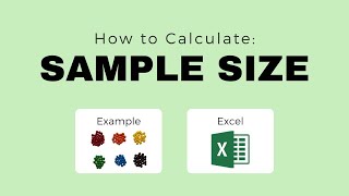 Sample size calculation for population surveys amp crosssectional study حساب حجم العينة [upl. by Olympe]