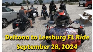 Deltona FL to Leesburg FL Ride September 28 2024 [upl. by Irtimid442]