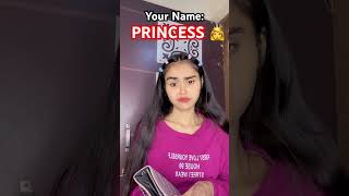 Your name is Princess but 🙄😢 shorts anshumahto [upl. by Gelasias]