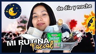 MI RUTINA DE CUIDADO FACIAL DE DÍA Y NOCHE  SKINCARE RUTINE  Karla Burelo [upl. by Elyr384]