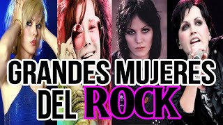 Mujeres del Rock  Top 20 mujeres del Rock Women Of Rock [upl. by Aliac547]