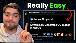 Getting Started with NextJS Dynamic OpenGraph Images [upl. by Ainevuol975]