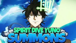 FESTIVAL SPIRIT DIVE YUNO IS HERE LETS SUMMON amp TEST THIS BROKEN UNIT  Black Clover Mobile [upl. by Ackerman]