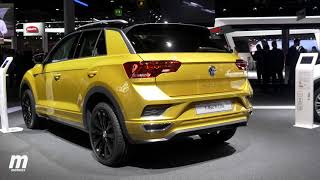 Volkswagen TRoc y TRoc RLine SUV 2018  Salón de Frankfurt  Review [upl. by Tereve992]