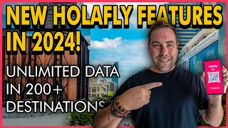 Holafly eSIM 2024  Exciting New Features for Travelers Plus Discount Code THEDUFRESNES [upl. by Dorothi]